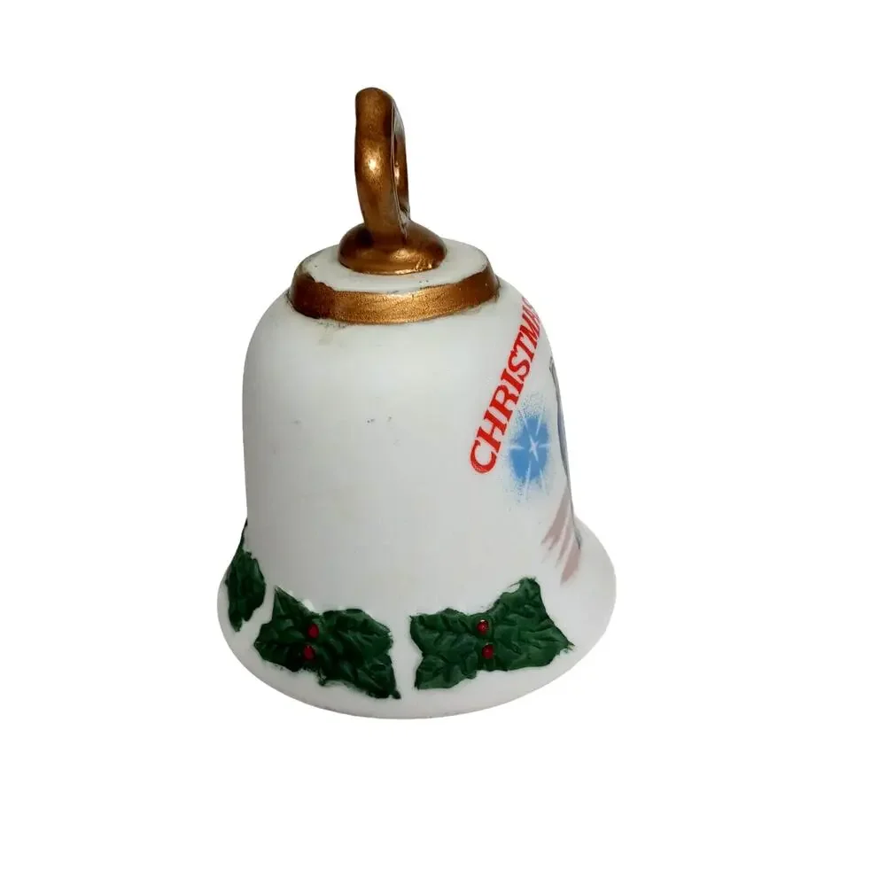 👸🏾🫅🏾🤴🏾1982 Christmas Bell 🔔Ornament Wise Men Nativity Decor Nostalgic